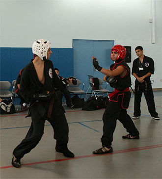 Kids martial arts class in Pembroke Pines building confidence